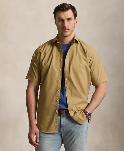 Polo Ralph Lauren Men's Big & Tall Oxford Camp Shirt
