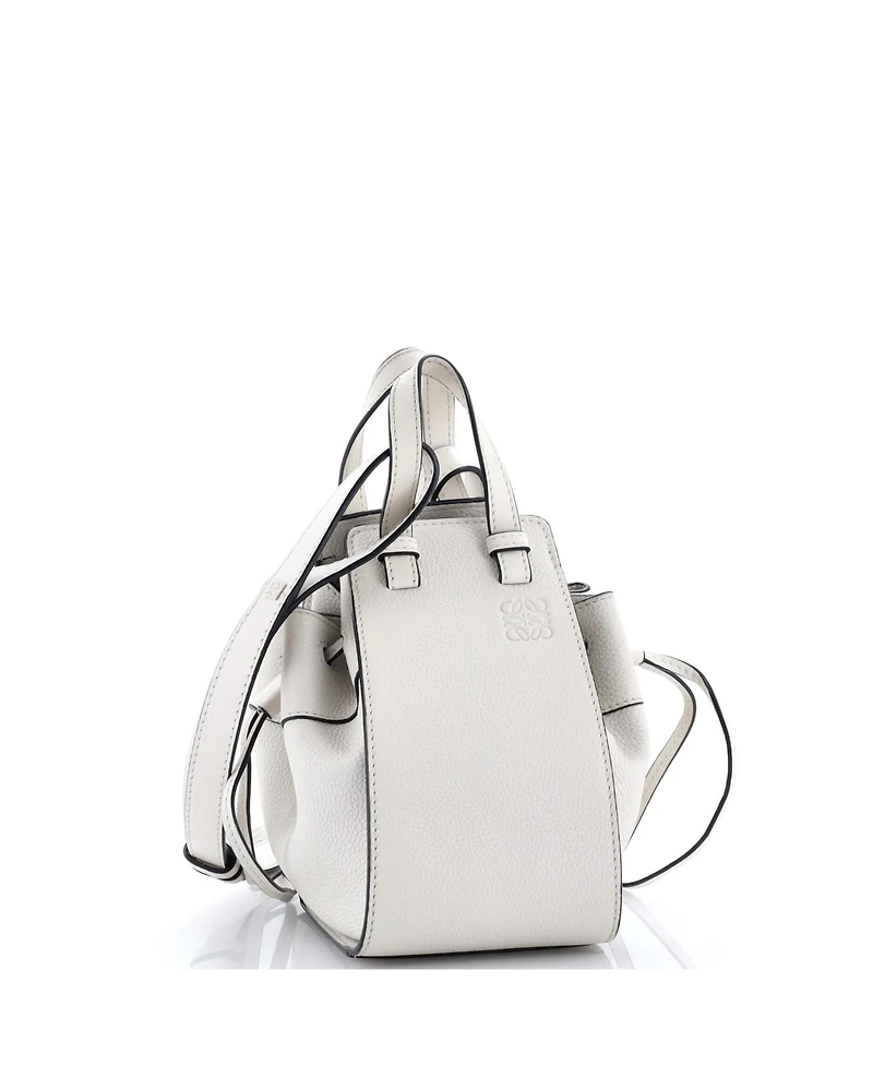 Pre-Owned Loewe Mini Hammock Bag Leather