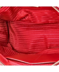 Pre-Owned Prada Large Galleria Double Zip Tote Saffiano Leather