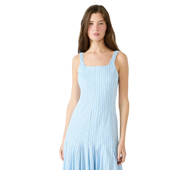 Steve Madden Juniors' Square Neck Midi Dress