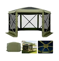 Slickblue Pop Up Gazebo Screen Tent with Carry Bag