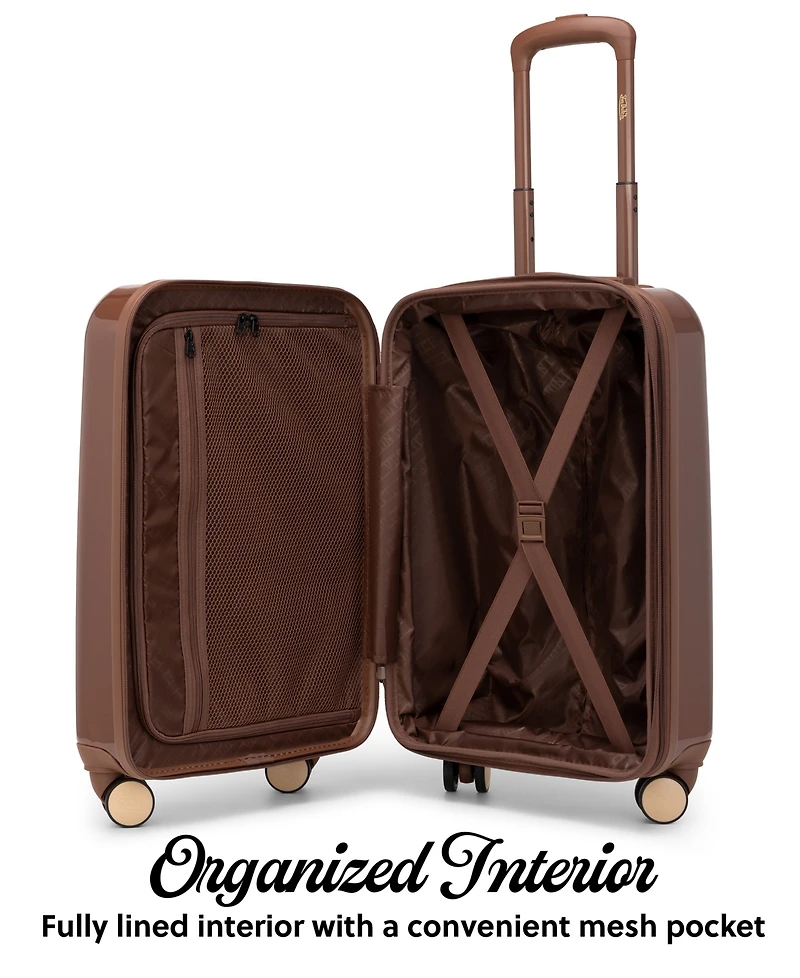 Von Dutch Eyeflight Small Expandable Hardside Carry-On Spinner Suitcase