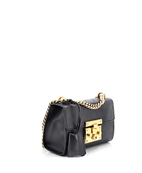 Pre-Owned Gucci Small Padlock Shoulder Bag Guccissima Leather