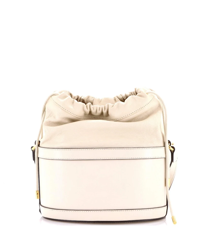 Pre-Owned Gucci Small Horsebit 1955 Bucket Crossbody Bag Leather