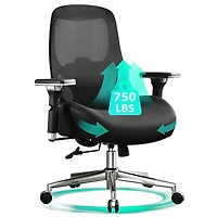 Boyel Living Executive Massage Office Chair with 4 Vibration Points and Heated Recline