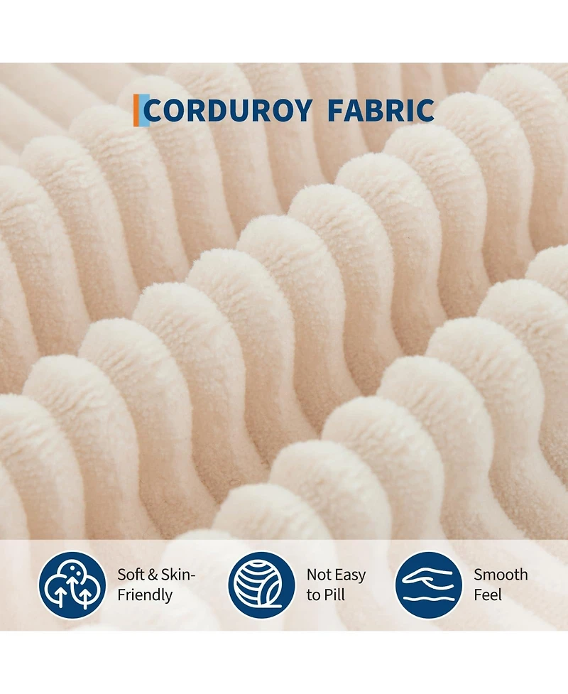 gaomon 110" Modular Sectional Sofa, L-Shaped Cloud Couch with Chaise Lounge, Boneless Deep Seat Sofa for Living Room