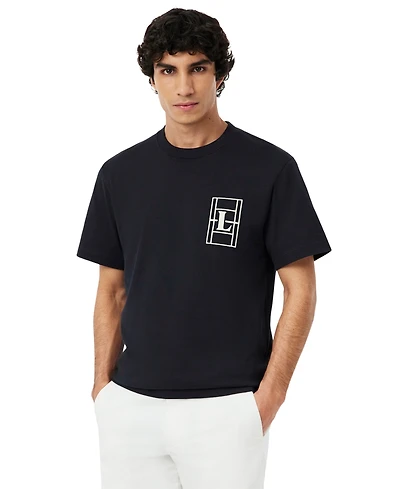 Lacoste Men's Classic-Fit Embroidered Heavy Jersey T-Shirt