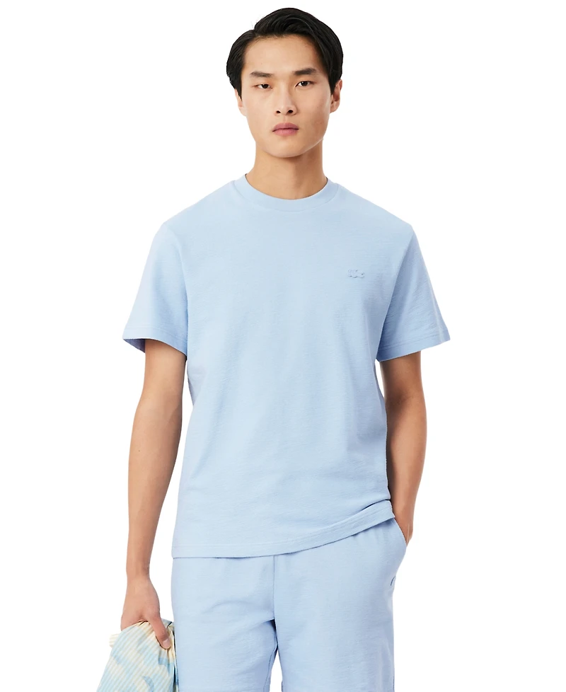 Lacoste Men's Textured Crewneck Jersey T-Shirt