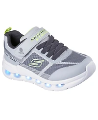 Skechers Little Kids S-Lights: Glide-Step Lights Light-Up Fastening Strap Casual Sneakers from Finish Line