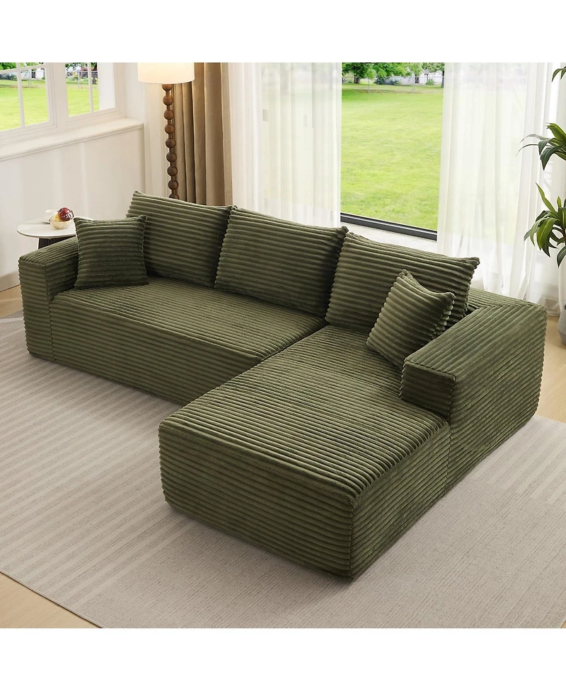 gaomon 108" Sectional Couches for Living Room