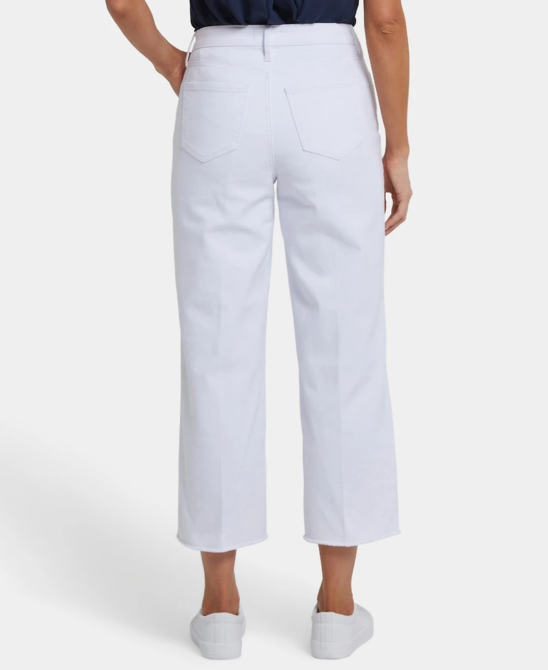 Nydj Women's Coco Relaxed Wide-Leg Crop Jeans