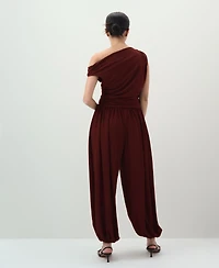 Mango Women's Mid-Rise Balloon Pants