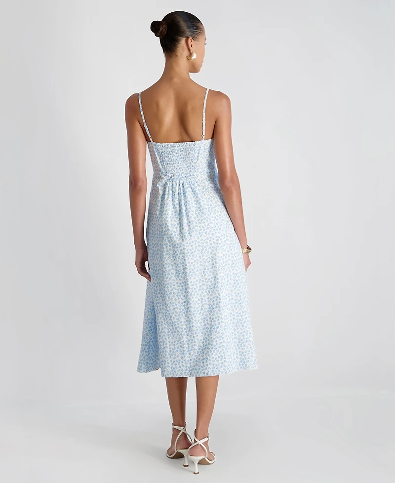 French Connection Women's Floral Print Midi Dress