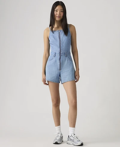 Levi's Women's T2 Square Neck Cotton Romper