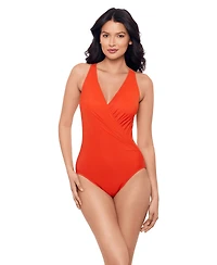 Miraclesuit Rock Solid Wrapsody One-Piece Swimsuit
