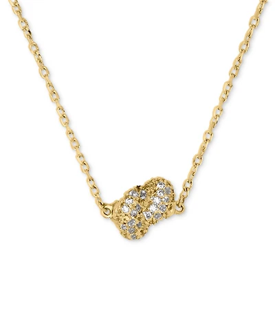 kate spade new york Gold Plated Pave Mini Pendant Necklace