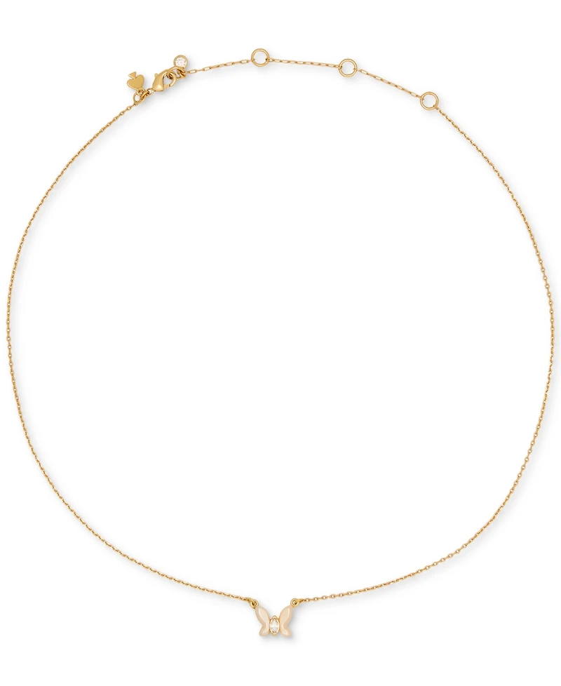 kate spade new york New Beginnings Cubic Zirconia Pendant Necklace