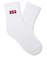 Ugg Women's 2-Pack Quinlin Logo Quarter Socks