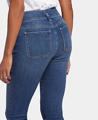 Nydj Petite Ami Skinny Capri with High-Rise Jeans