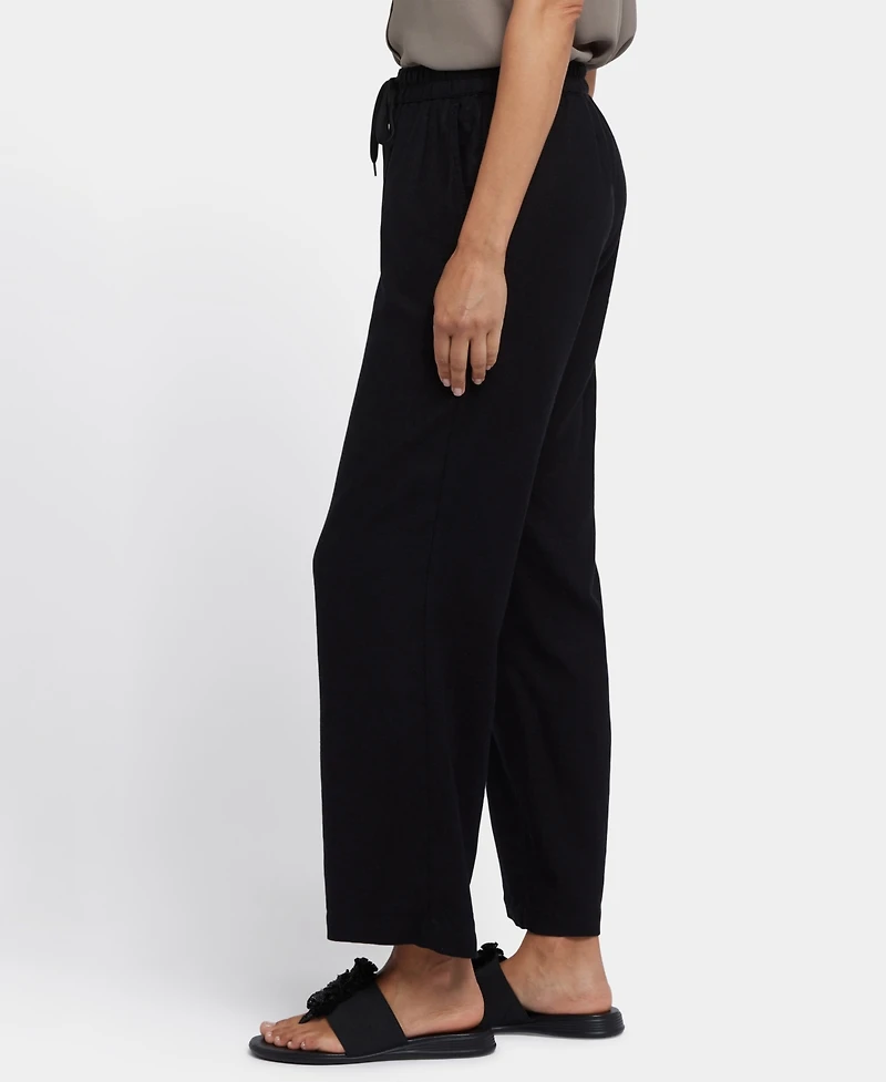 Nydj Petite Relaxed Drawstring Pull-On Pants