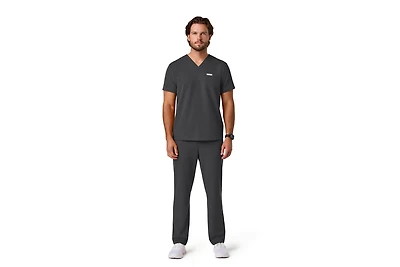 Jaanuu Men's Ultra last Essential Performance 5-Pocket Scrub Set