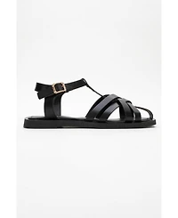 Forever & Always Shoes Women's Andres Leather Sandal