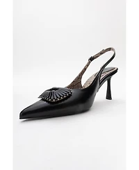 Prologue Shoes Women's Spera Buckled Pointed Toe Pump