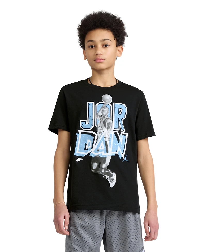 Jordan Boys 8-20 Graphic Print Short-Sleeve T-Shirt