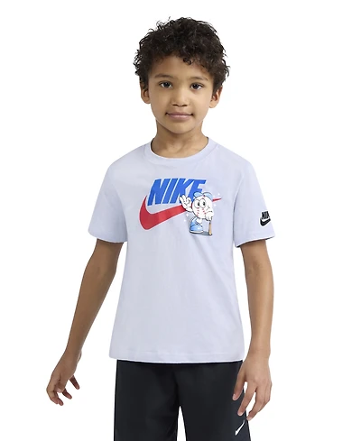 Nike Boys' 4-7 Futura Baseball Crewneck T-Shirt