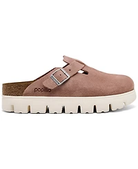 Birkenstock Women's Boston Chunky Suede Leather Platform Clog from Finish Line