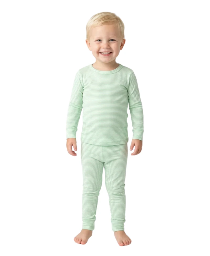 Motette Baby Boys Pear Stripe Pajama Set