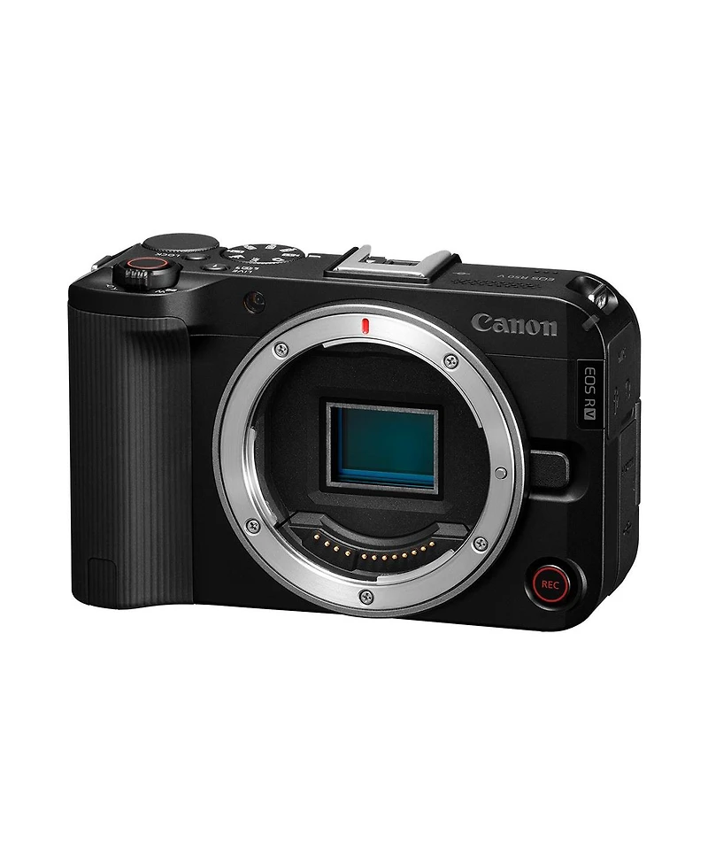 Canon Eos R50 V Mirrorless Camera Body | 4K Video, Dual Pixel Af, Flip Screen | Vlogging Kit w/ Wireless Lavalier Microphone Set, Octopus Flexible