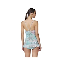 Profile by Gottex Women's Souk V-Neck Swimdress