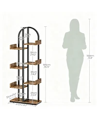 Yigii Rotating Spice shelf Paper Towel Holder 2 Tier Lazy Susan Kitchen Countertop
