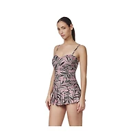 Profile by Gottex Women's La Palm Bandeau Swimdress