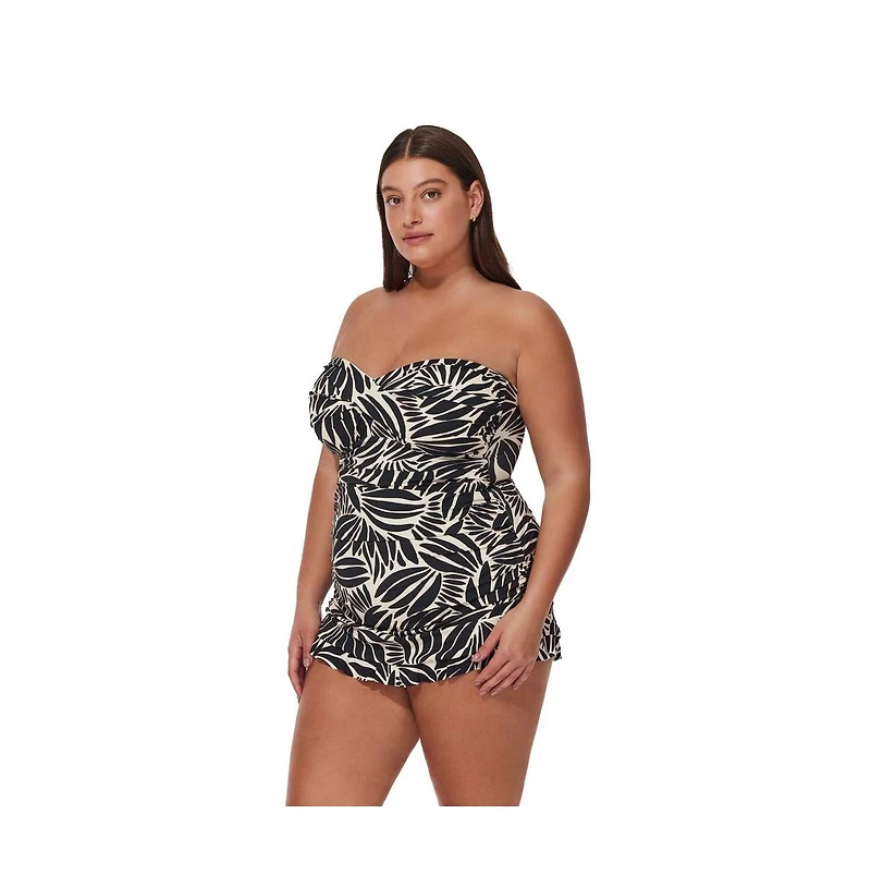 Profile by Gottex Plus Bandeau Swimdress