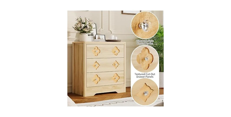 gaomon Dresser for Bedroom, Chest of Dressers 30.4" Tall Dresser for Closet