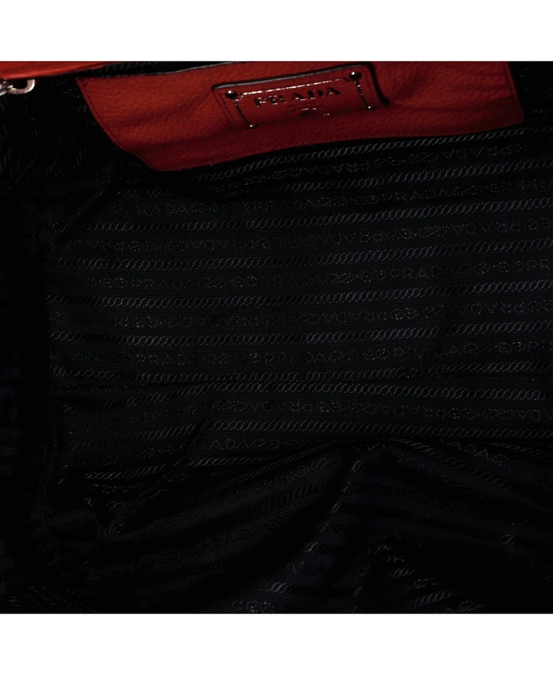 Pre-Owned Prada Front Pocket Wing Convertible Tote Vitello Daino