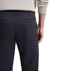 Boss By Hugo Boss Men's Structured Cotton Blend Tapered-Fit Chinos