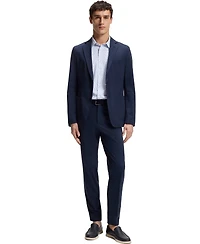 Boss By Hugo Men's Cotton-Blend Jersey Short-Sleeve Shirt