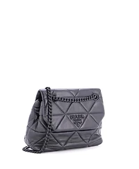 Pre-Owned Prada Spectrum Flap Bag Quilted Nappa Leather