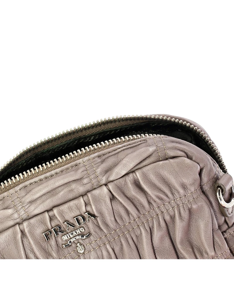 Pre-Owned Prada Mini Camera Bag Nappa Gaufre