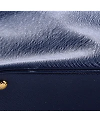 Pre-Owned Prada Galleria Double Zip Tote Saffiano Leather