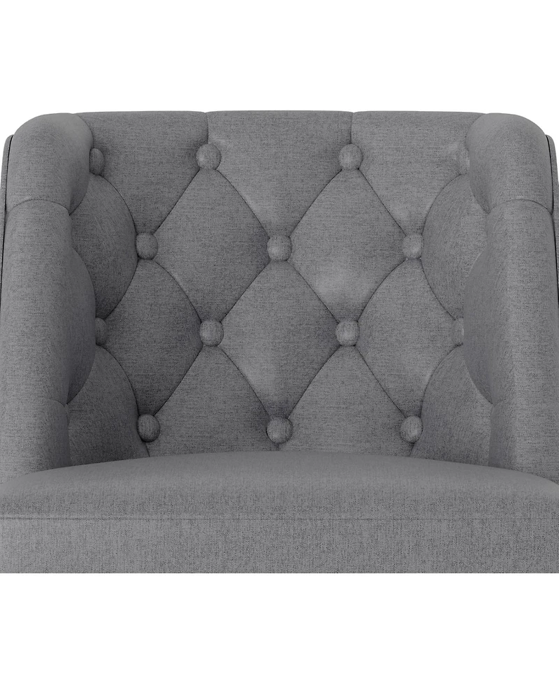 gaomon Swivel Bar Stools with Backs,26" Counter Height Bar Stools Set of 2,Modern Kitchen Island Chairs for Kitchen Island,Home