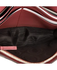 Pre-Owned Gucci Chain Wallet Blooms Print Gg Coated Canvas