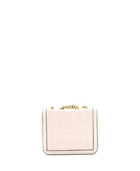 Pre-Owned Gucci Mini Deco Chain Flap Bag Mixed Matelasse Leather