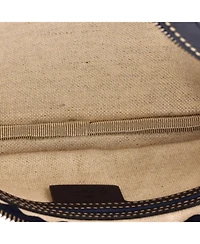 Pre-Owned Gucci Small Belt Bag Gg Coated Canvas with Leather