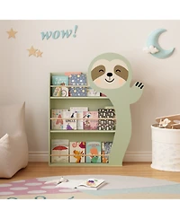Rainsken Sloth Kids Bookshelf