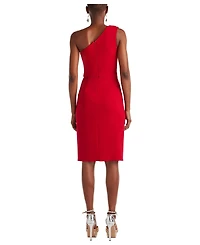 Tadashi Shoji Women's Marston One-Shoulder Draped Cocktail Dress