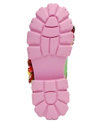 Betsey Johnson Women's Jeromy Open Toe Flat Sandals